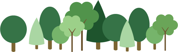 illustration of a grove of trees