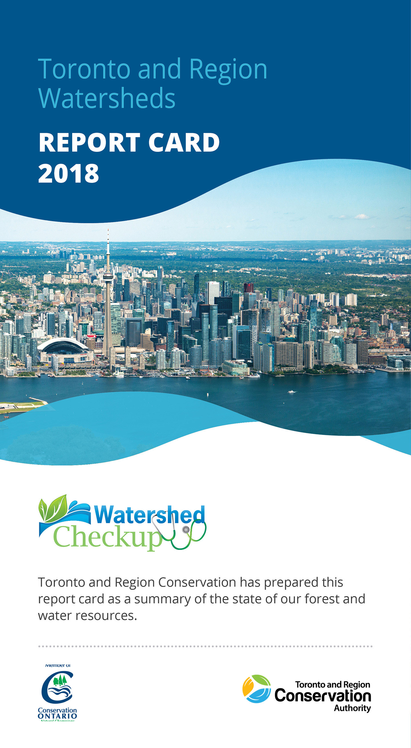 front panel TRCA watersheds report card